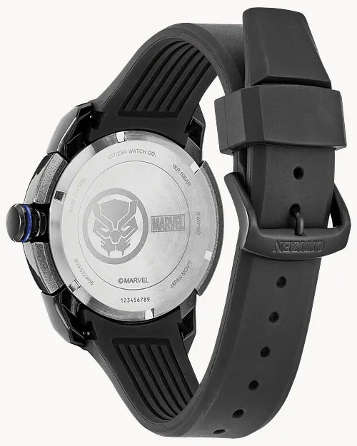 Citizen Marvel Black Panther Eco-Drive Black Watch | CITIZEN Citizen Marvel Black Panther Eco-Drive Black Watch | CITIZEN